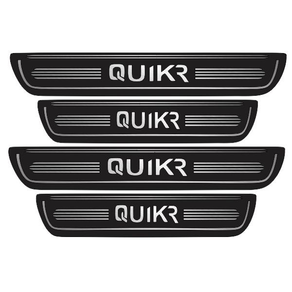 پارکابی خودرو آداک مدل  چرم کد PQuikR مناسب برای کوئیک ار مجموعه 4 عددی