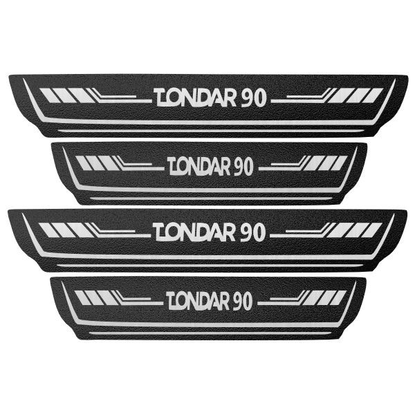 پارکابی خودرو آداک طرح چرم کد l9001مناسب برای تندر90 مجموعه 4 عددی