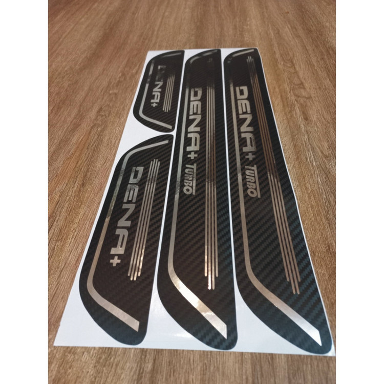 پارکابی خودرو لیزارد مدل کربن کد LZD-1506 مناسب برای دنا پلاس توربو بسته 4 عددی