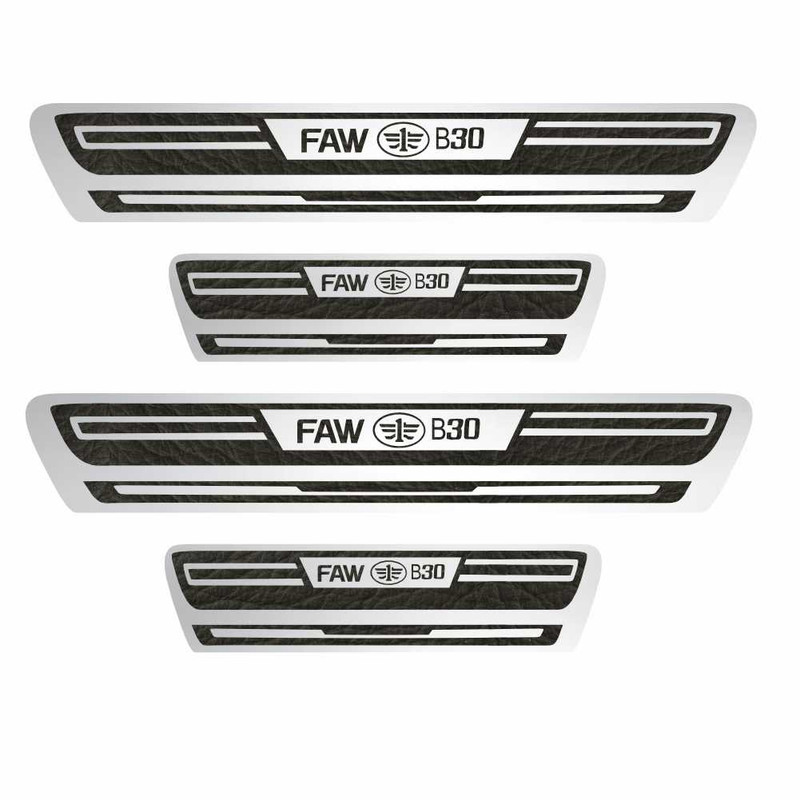برچسب پارکابی خودرو کد A026 مناسب برای Faw bestern B30 بسته 4 عددی