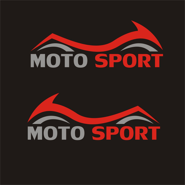 برچسب بدنه موتورسیکلت لیزارد مدل اسپورت طرح moto sport کد LZD-1021 بسته 2 عددی